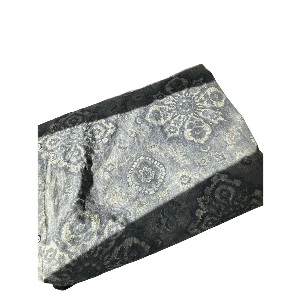Pottery Barn Giovanna Medallion Blue Gray King/Cal. King Duvet +‎ 1 Sham